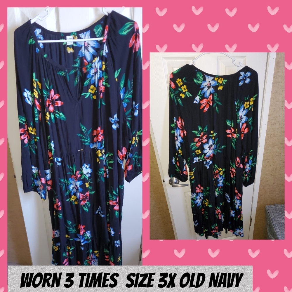 Old Navy 3x floral Dress